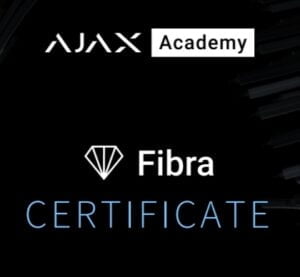 Image représentant le logo de la certification Ajax Fibra