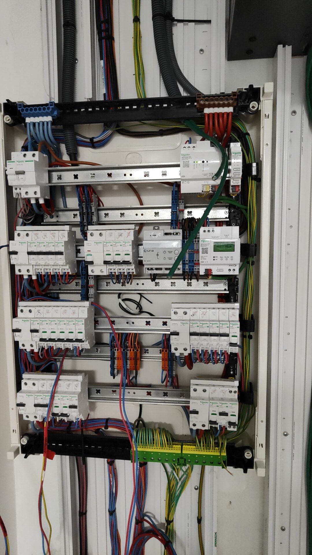Le-Bourget - Tableau électrique KNX-DALI - ECS-ELEC