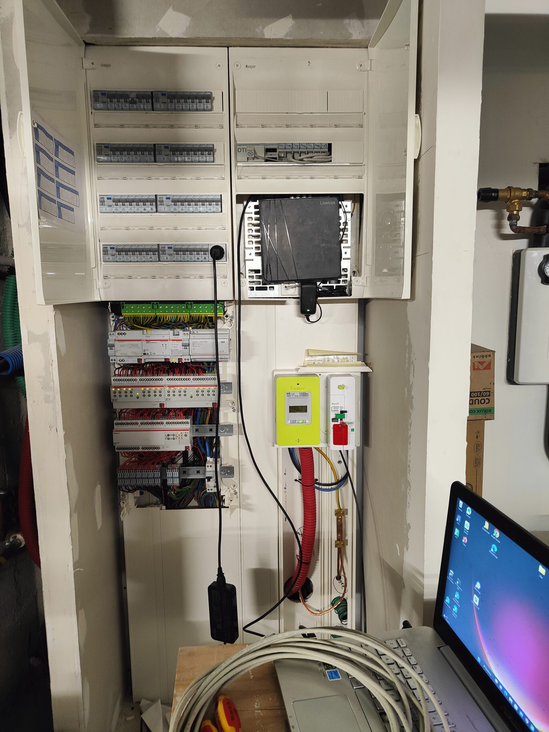Programmation installation domotique KNX de ABB - ECS-ELEC